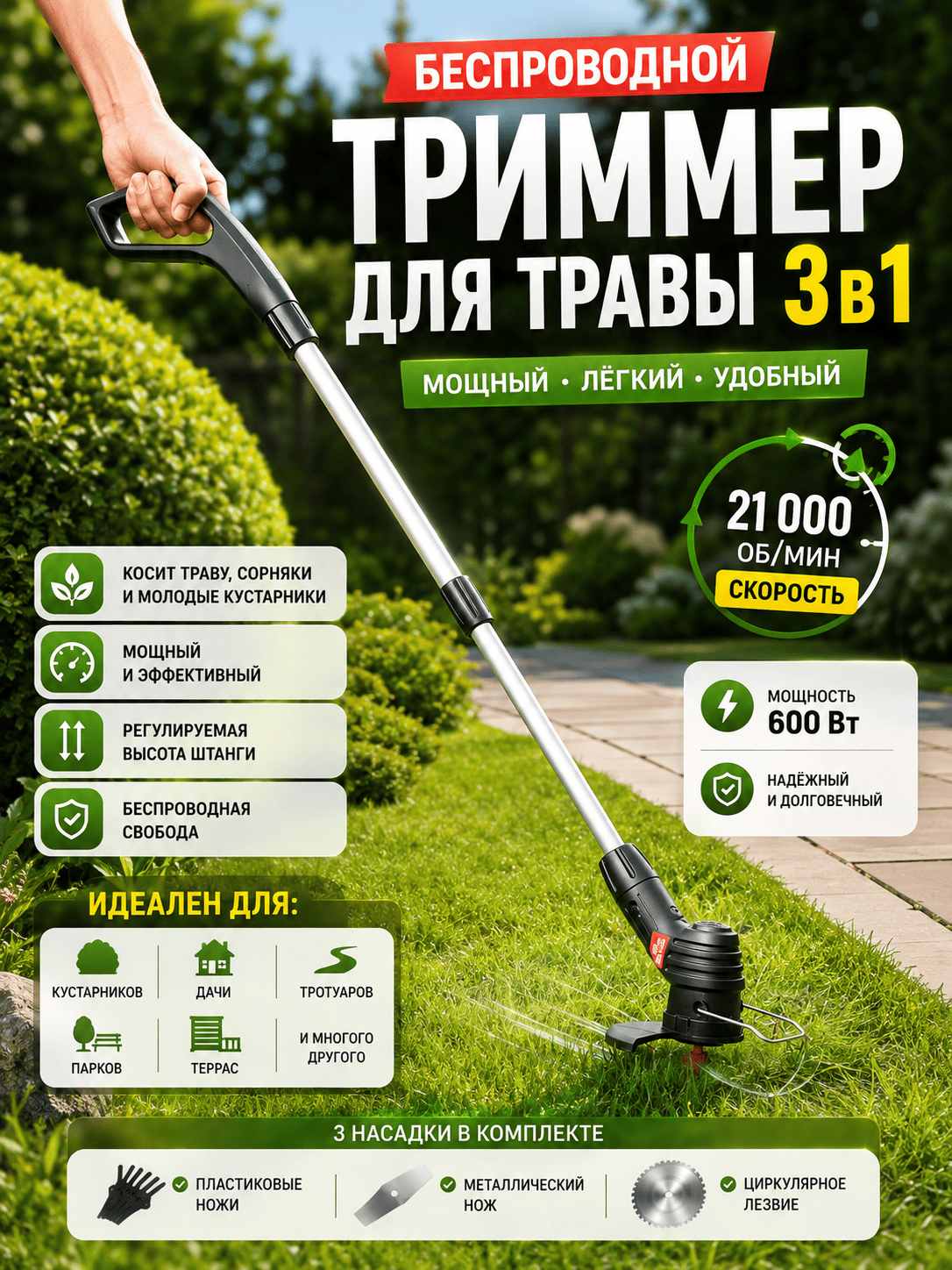 Характеристики триммера
